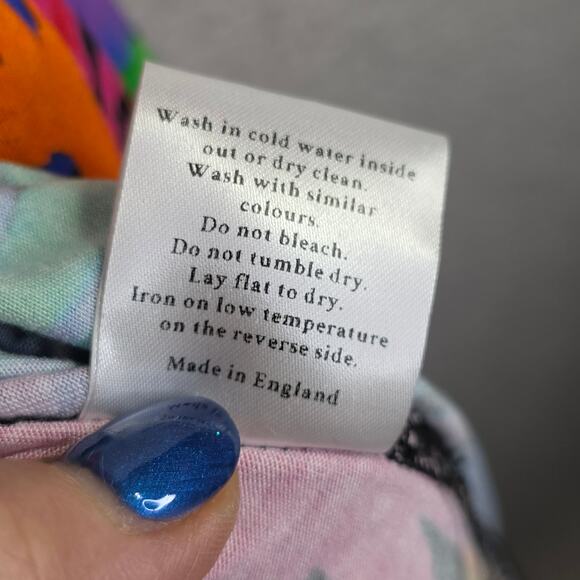 Sahara szSm Oversized Maxi dress Jungle themed Vibrant Pop colors Tropical comfy - Picture 9 of 16